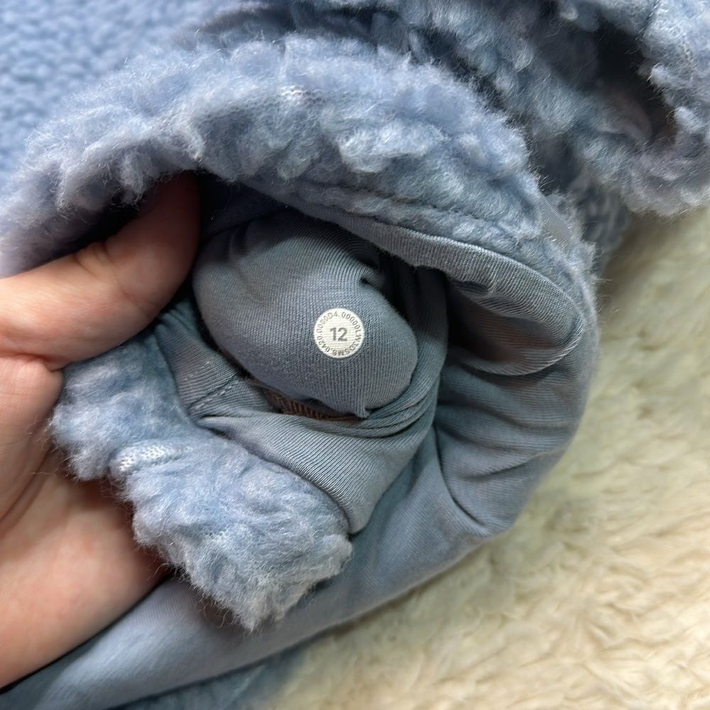 Lululemon Wool Whenever Crew in Chambray Size 12 - Picture 3 of 9